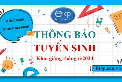 TUYỂN SINH NĂM HỌC MỚI 2024-2025